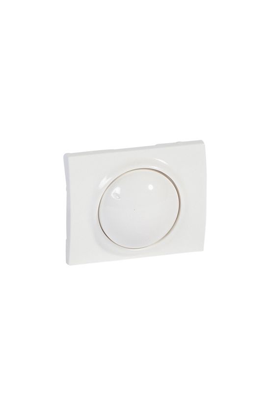 Galea fedlap forgatógomb fényerőszabályozóhoz fehér üres-jel IP21 műanyag fényes LEGRAND - 777060