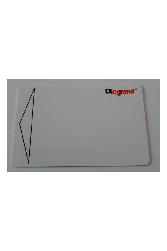 Galea hotelkártya érintésmentes 54mm LEGRAND - 15.500.177-7