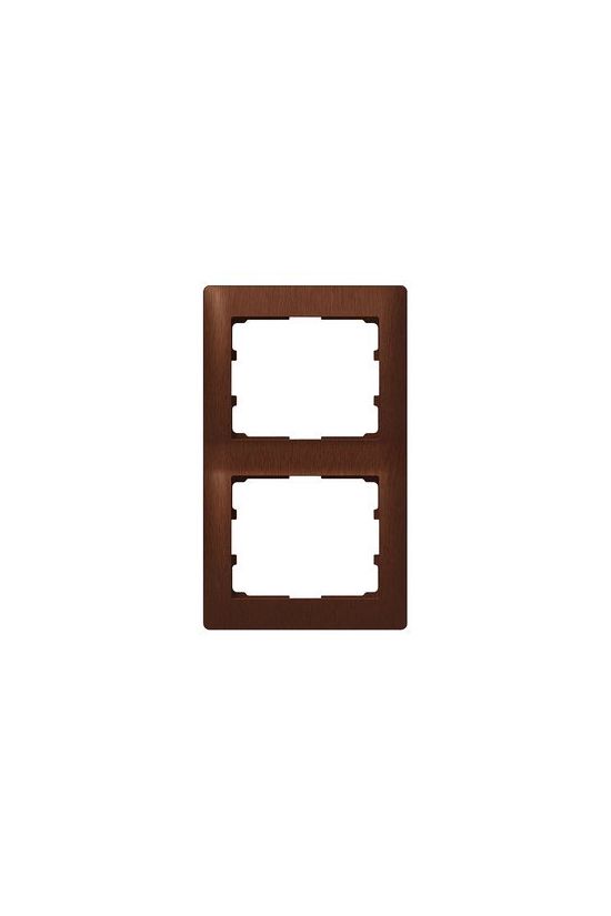 Galea keret 2-es mahagóni függőleges fa LEGRAND - 771986