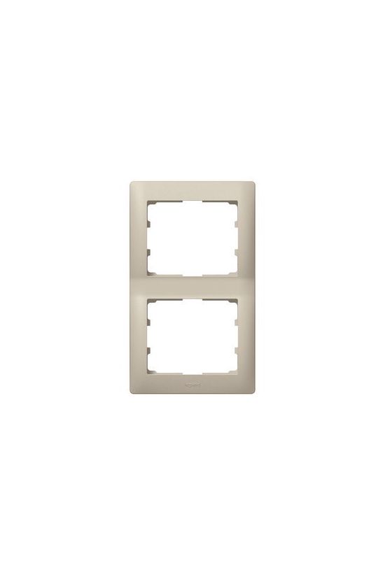 Galea keret 2-es titán függőleges műanyag LEGRAND - 771406