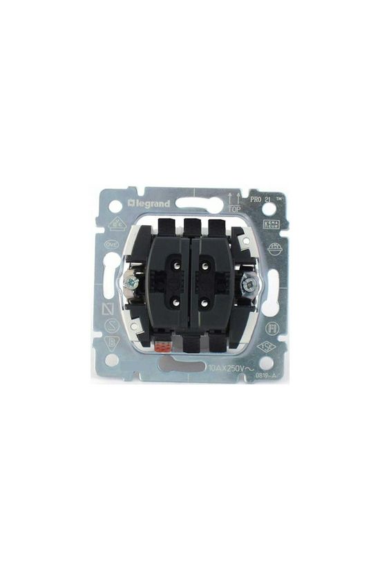 Galea redőnymozgató betét R105 1P kapcsoló műanyag LEGRAND - 775804