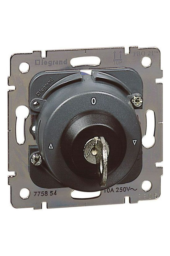 Galea redőnymozgató kulcsos betét R105 1P kapcsoló kulcsos LEGRAND - 775856