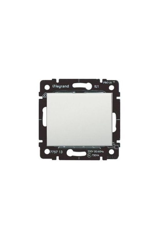 Galea vakfedél gyöngyház vakfedél fehér üres-jel IP21 műanyag LEGRAND - 771578