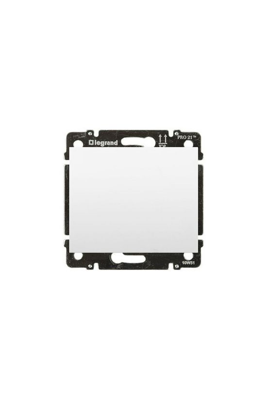 Galea vakfedél vakfedél fehér üres-jel IP21 műanyag LEGRAND - 777078