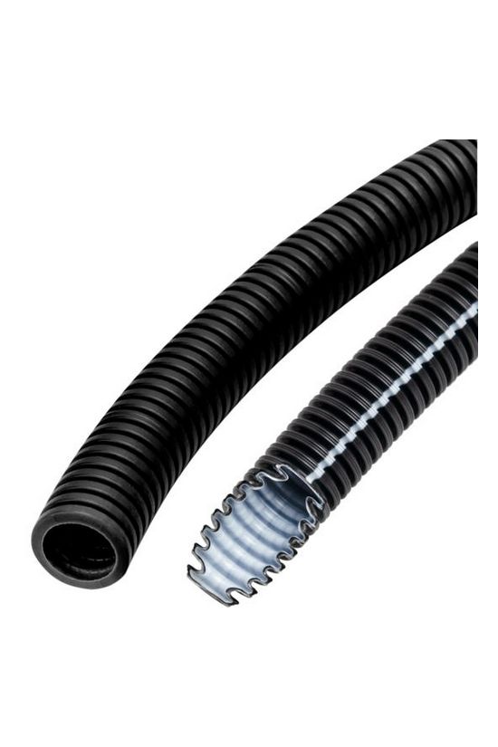 Gégecső lépésálló 25m 50mm/ 38mm polietilén (PE) fekete HFXP 50 BK 25M Dietzel - 105753