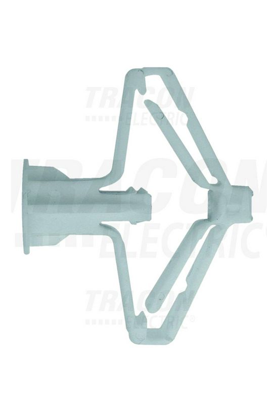 Gipszkarton tipli műanyag szárnyas 10mm vastagsághoz PA6.6 10mmx 55mm-ho műanyag TRACON - GSZT