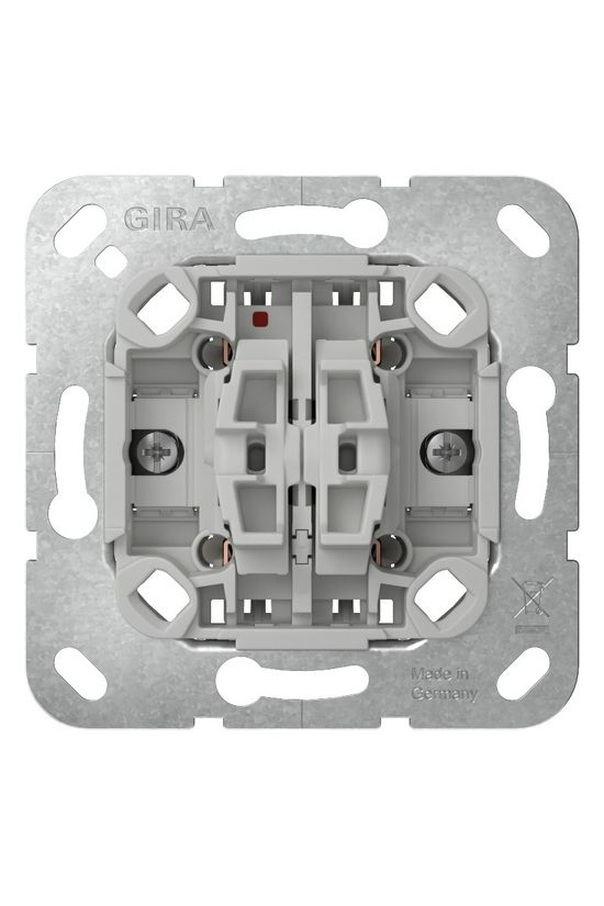 Redőnymozgató betét NR105 1P nyomó billentyűs GIRA - 315800