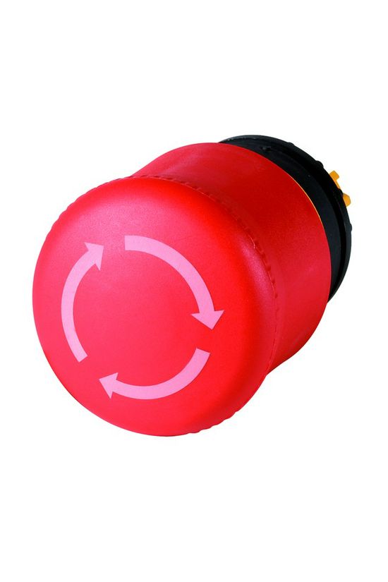Gomba nyomófej d22 vészleállító 38mm piros reteszelt fordító nyugtázás M22-PVT EATON - 263467