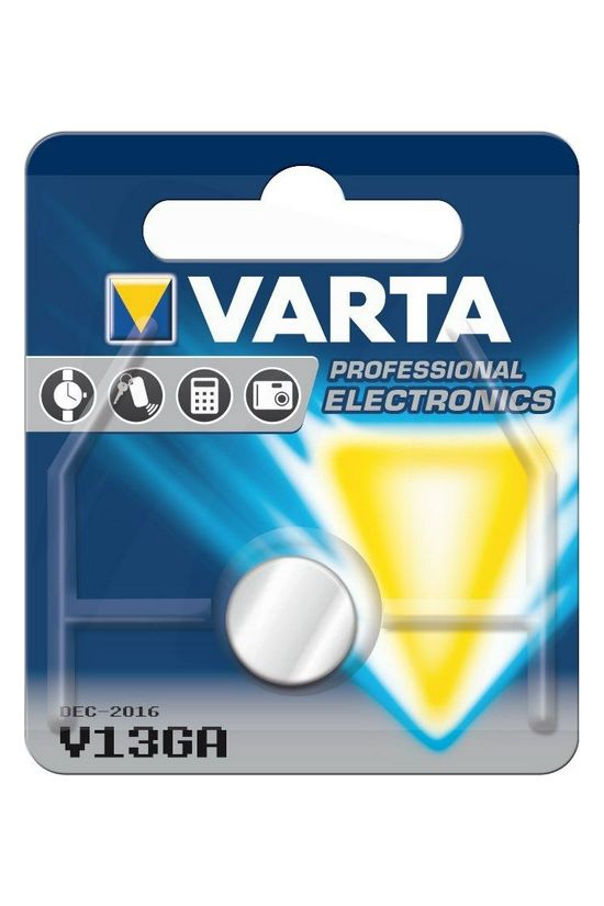 Gombelem LR44, AG13, A76, V13GA, 357 1.5V alkáli-mangán LR44 gombelem VARTA - 4 276 101 401