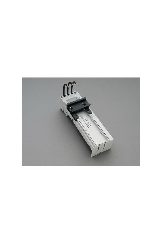 Gyűjtősínadapter (12-30x5-10mm sínre) 3P 60mm-síntáv 63A 63mm 1-sínnel EQUES60 Wöhner - 32456