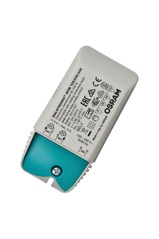 Halogén trafó DIM elektronikus trafó 230-240V/ 11,3-11,4V 35-105W DIM HTM 105/230-240/12 OSRAM - 4050300442334
