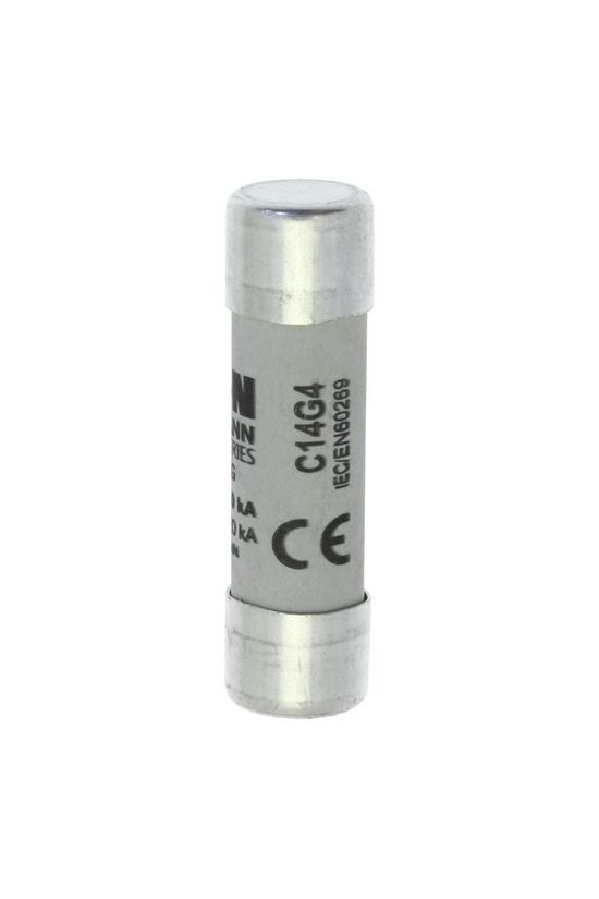 Hengeres biztosítóbetét gG gL/gG 14x51mm 4A 690V AC Bussmann EATON - C14G4