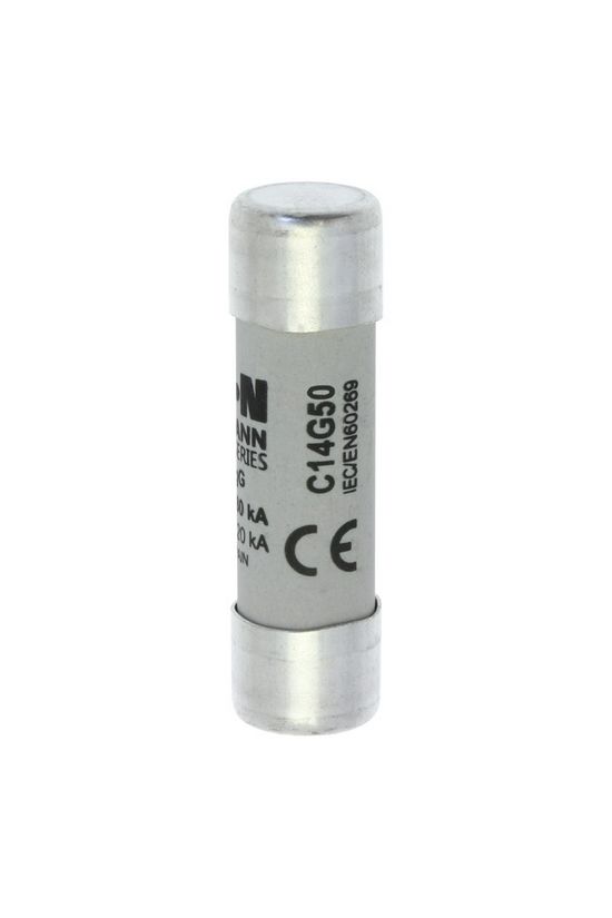 Hengeres biztosítóbetét gG gL/gG 14x51mm 50A 400V AC Bussmann EATON - C14G50