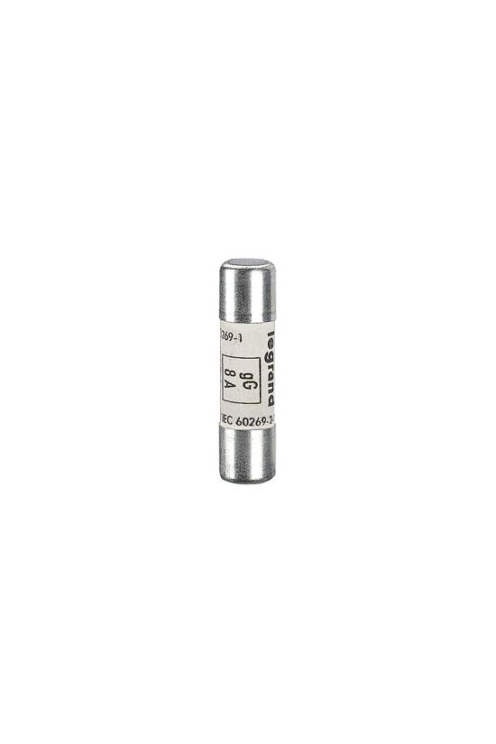 Hengeres biztosítóbetét gL 10x38mm 10A AC500/600V Lexic LEGRAND - 013310