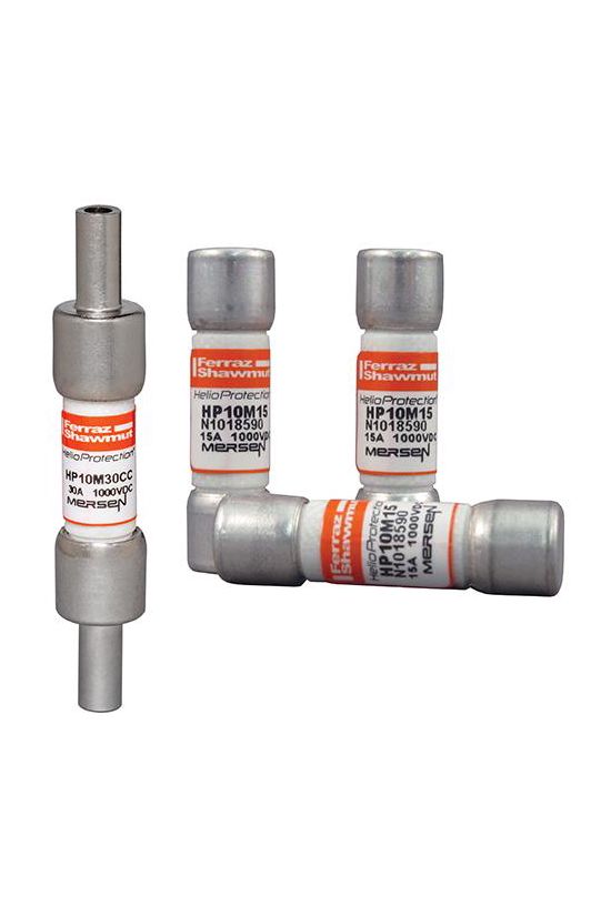 Hengeres biztosítóbetét gPV DC1000V 10x38mm 12A HP10M12 MERSEN - M1018589J