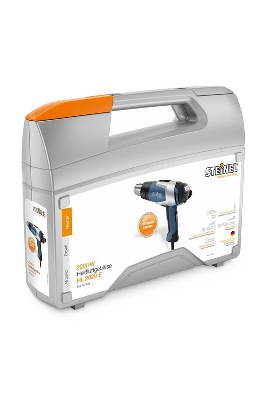 Hőlégfúvó pisztoly LCD 2200W 80-630°C szabályozott 500l/min hőfokkijelzéssel HL 2020 E STEINEL - 008192