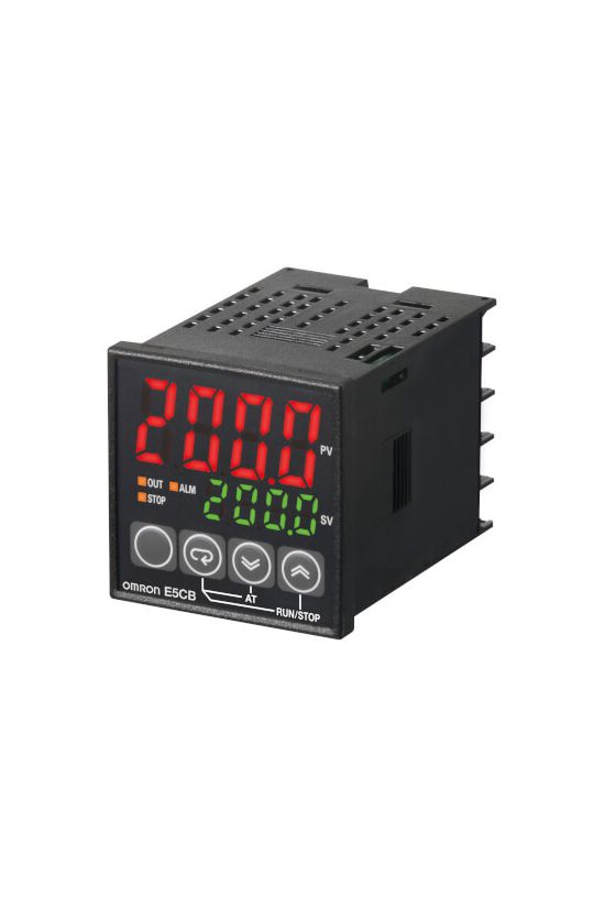 Hőmérsékletszabályozó előlapba On/Off/PID hőelem/1RO 48x48mm 3A IP66 E5CB-R1TC AC100-240AC OMRON - 352123