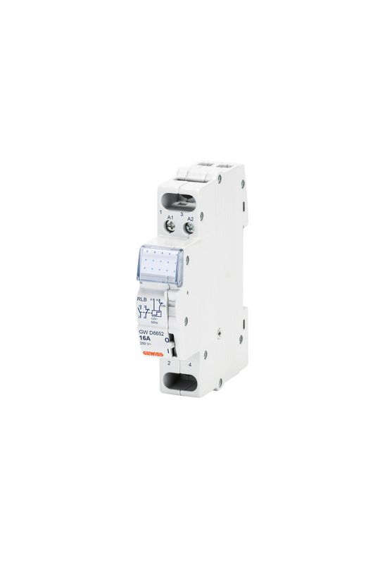 Impulzusrelé sorolható 16A 230V/ AC-műk. 60-50Hz 1z 1M 90AM GEWISS - GWD6644