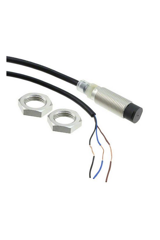 Induktív közelítésérzékelő síkbaálló 5mm-hatótáv menetes henger fém PNP E2B-M12KN05-WP-B2 OMRON - 674405