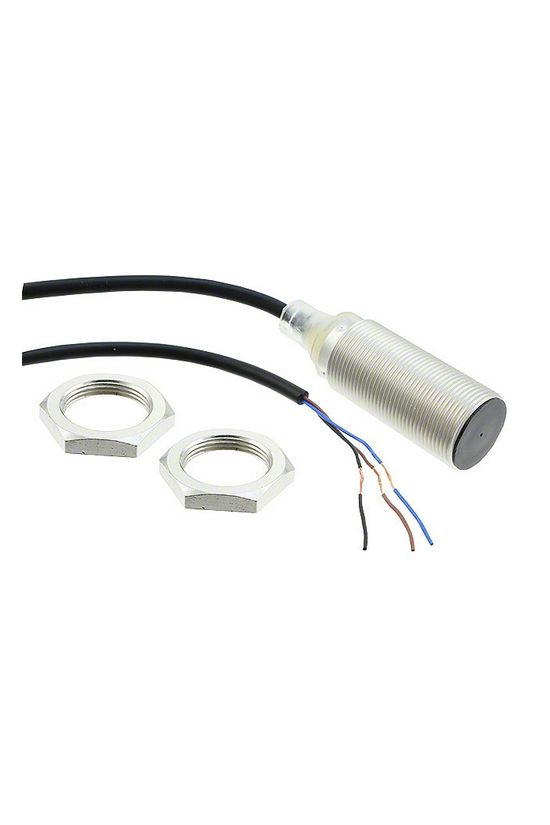 Induktív közelítésérzékelő síkbaálló 8mm-hatótáv menetes henger fém NPN nyitó 10-30V DC OMRON - 674406