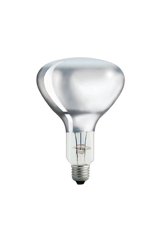 Infralámpa tükrös BR125 375W 230-250V E27 IR 375CH R125 Philips - 923223543807