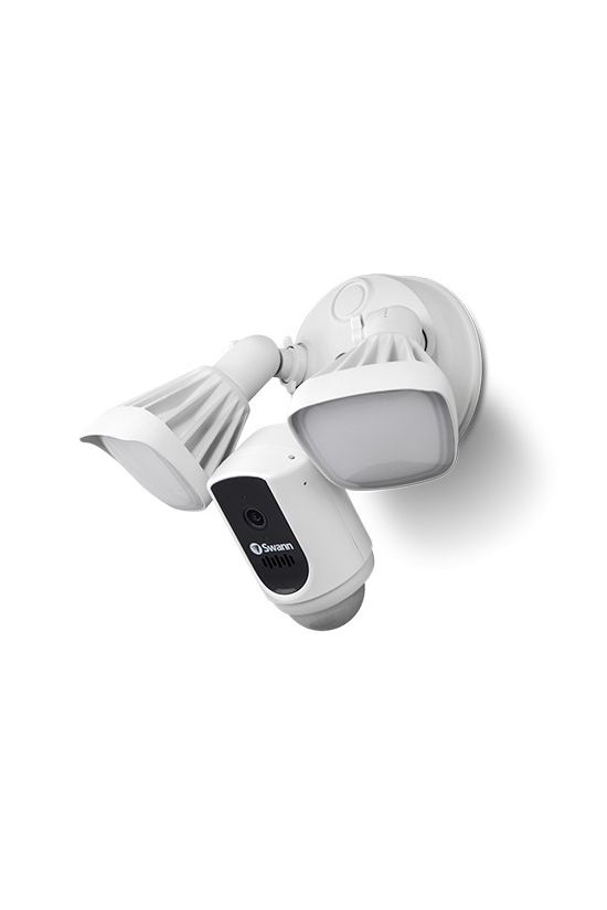 IP dómkamera WiFi FHD 2400lmLED 125°PIR 2irányú hang sziréna fix fókusz 2Mp kültéri fali Swann - SWIFI-FLOCAM2W