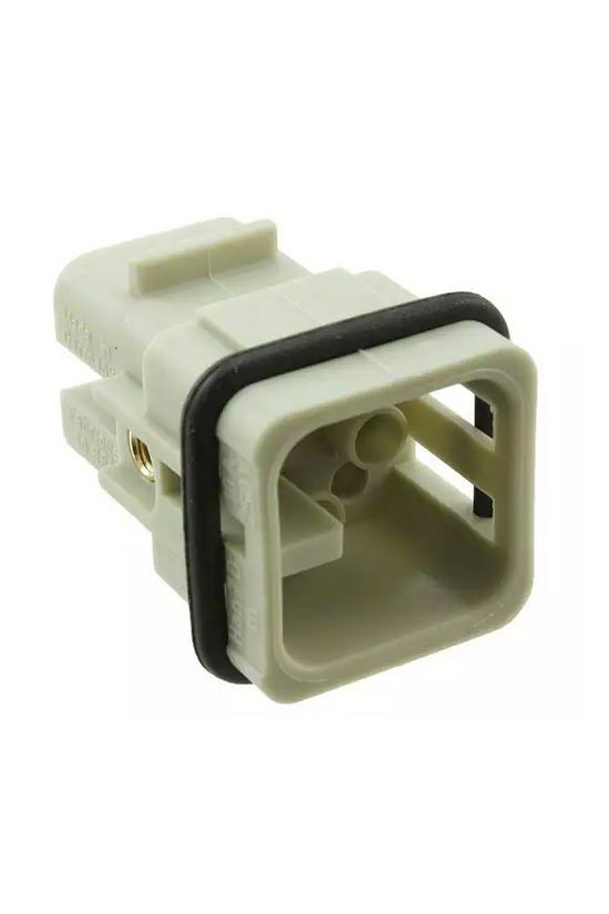 Ipari csatlakozó betét apa 7P 10A 250V krimpelt csapos termoplaszt-betét Han 7D-STI-C HARTING - 09210073031