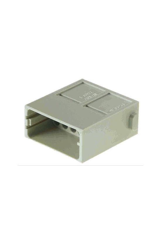 Ipari csatlakozó betét modul apa 17P 10A 160V krimpelt csapos Han 17MOD Sti-c HARTING - 09140173001