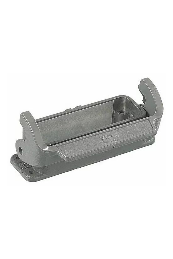 Ipari csatlakozó ház kivágásra ráépíthető négyszögletes alumínium IP65 Han 16A-agg-LB HARTING - 09200160301