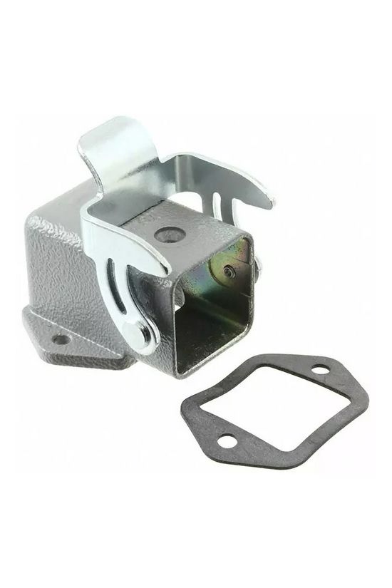 Ipari csatlakozó ház kivágásra ráépíthető négyszögletes cink IP67 Han 3A-agw-QB HARTING - 09200030801