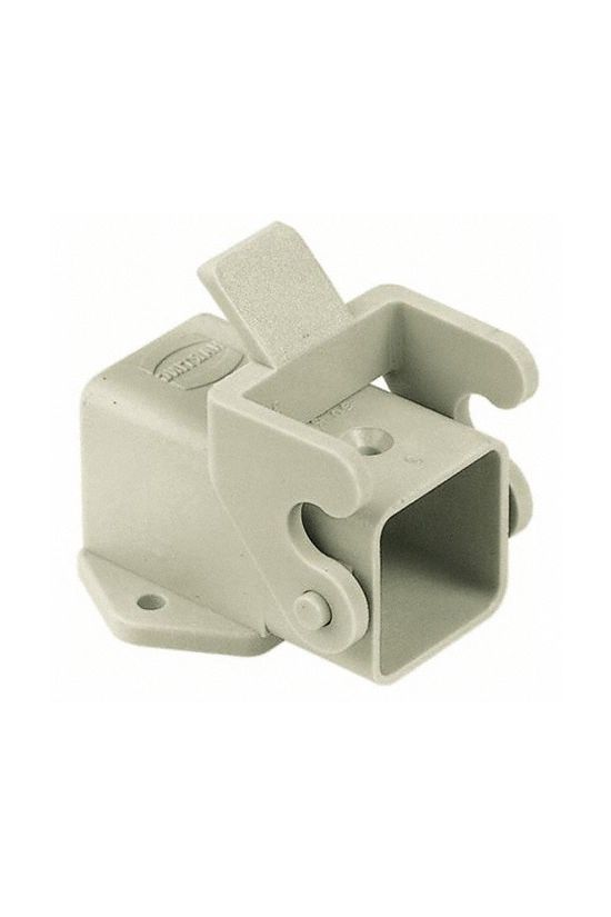 Ipari csatlakozó ház kivágásra ráépíthető négyszögletes műanyag IP67 Han 3A-agw-QB HARTING - 09200030820