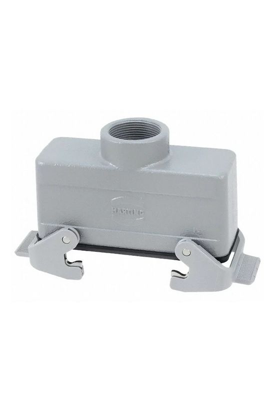 Ipari csatlakozó ház lengő aljzat alumínium-ház IP65 Han 24B-kg-QB-M32 HARTING - 19300241732