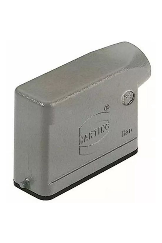 Ipari csatlakozó ház lengő dugó négyszögletes alumínium IP65 Han 16A-gs-M20 HARTING - 19200161540