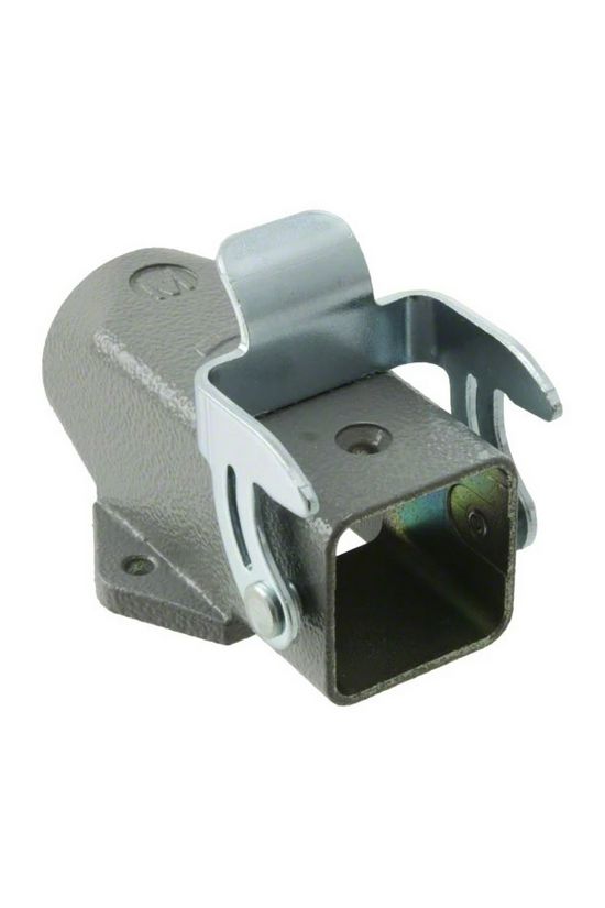 Ipari csatlakozó ház zárt ajlzat négyszögletes cink IP67 Han 3A-asgw-QB-M20 HARTING - 19200031250