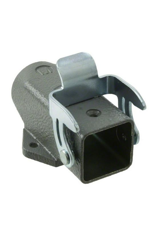 Ipari csatlakozó ház zárt ajlzat négyszögletes cink IP67 Han 3A-asgw-QB-M20 HARTING - 19200031252