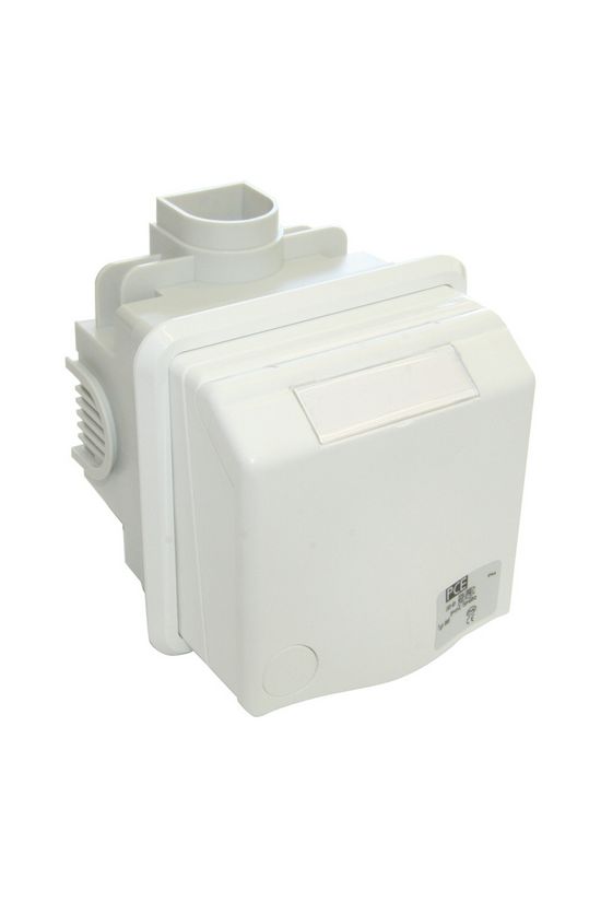 Ipari design dugalj süllyesztett 3P+N+E süllyesztett CEE 16A-táp 5-pólus 400V(50+60Hz) piros PCE - 885-6v