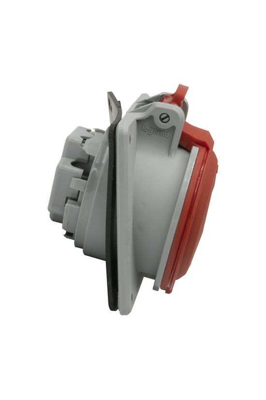 Ipari dugalj beépíthető 3P+N+E 16A 400V(50+60Hz) piros P17 Tempra PRO Dafbe-164k06 LEGRAND - 555189