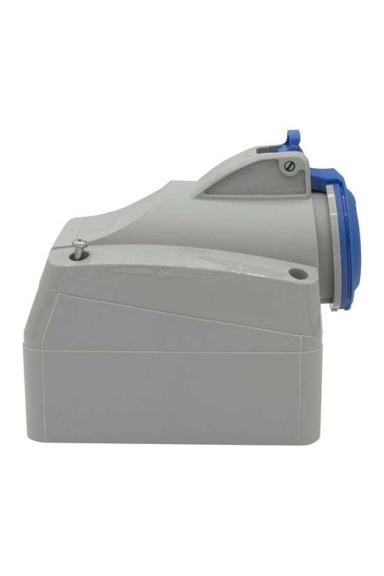 Ipari dugalj falra szerelhető 2P+E 16A 230V(50+60Hz) kék IP44 P17 Tempra PRO Dafr-162k06m LEGRAND - 555154