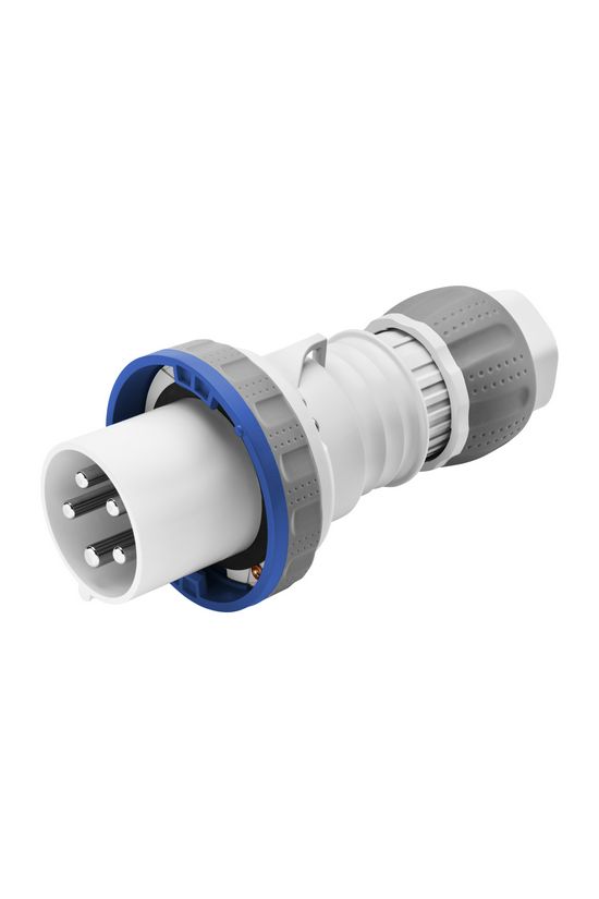 Ipari dugvilla lengő 3P+N+E 63A 200-250V(50+60Hz) kék IP67 műanyag csavaros IEC309HP GEWISS - GW61050H