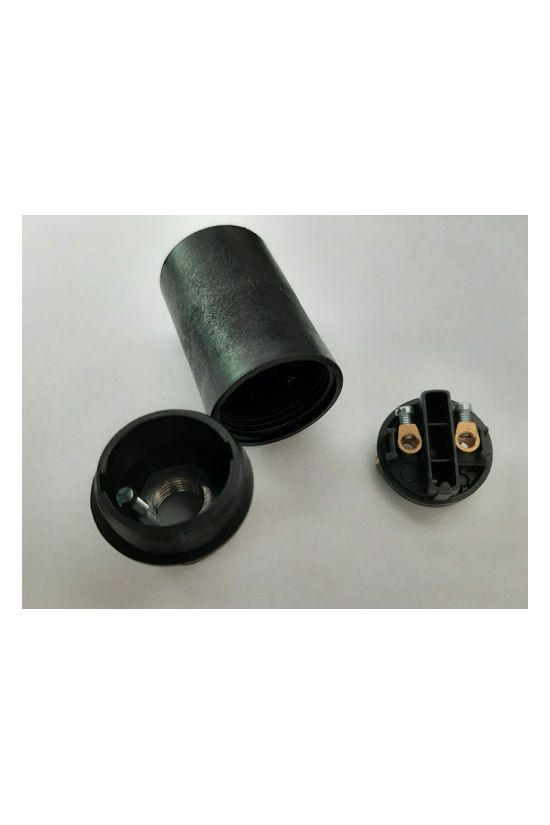 Izzólámpa foglalat 2A 250V Edison-menetes műanyag csavaros M10x1 F14-301m LEGRAND - 061300