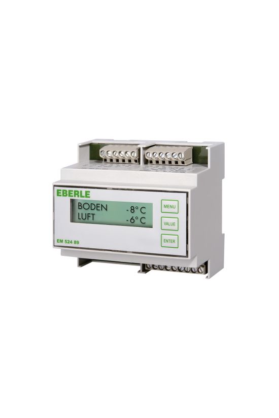 Jégmentesítő fűtés szabályozó sorolható  rámpa-/ereszhez 1zóna 16A 230-250V 50-60Hz IP20 EBERLE - 052489144100