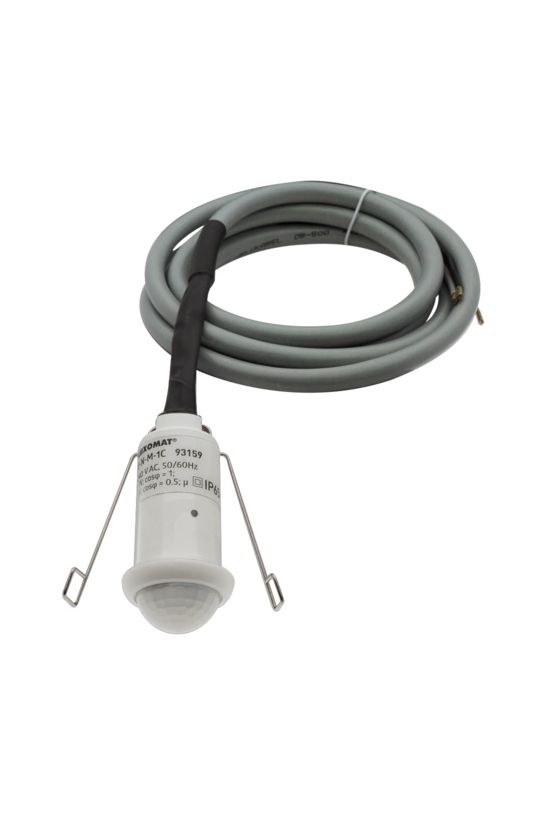 Jelenlétérzékelő master álmennyezetbe táp nélkül 360° PIR 2300W 230V fehér PICO-N-M-1C-DE B.E.G. - 93159