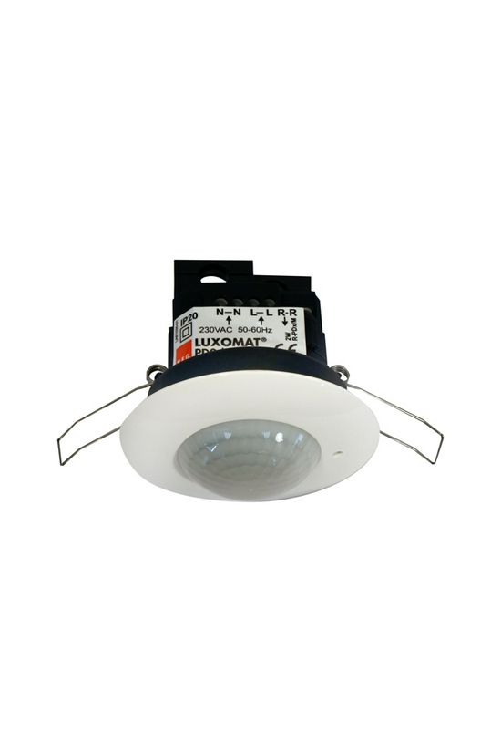 Jelenlétérzékelő slave álmennyezetbe 360° PIR 10m-érzékelésátmérő 230V fehér IP20 PD2-S-DE B.E.G. - 92166