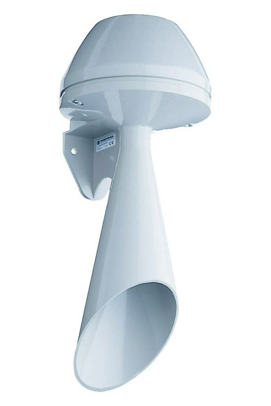 Jelzőkürt 220V DC 0.1A 108dB szürke-ház műanyag IP55 WERMA - 57005258