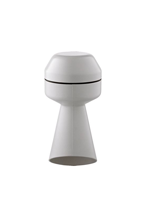 Jelzőkürt 96dB folyamatos hang 0.14A/ 24V DC szürke-ház műanyag IP43 HUPE 631 12-24V DC GROTHE - 31053