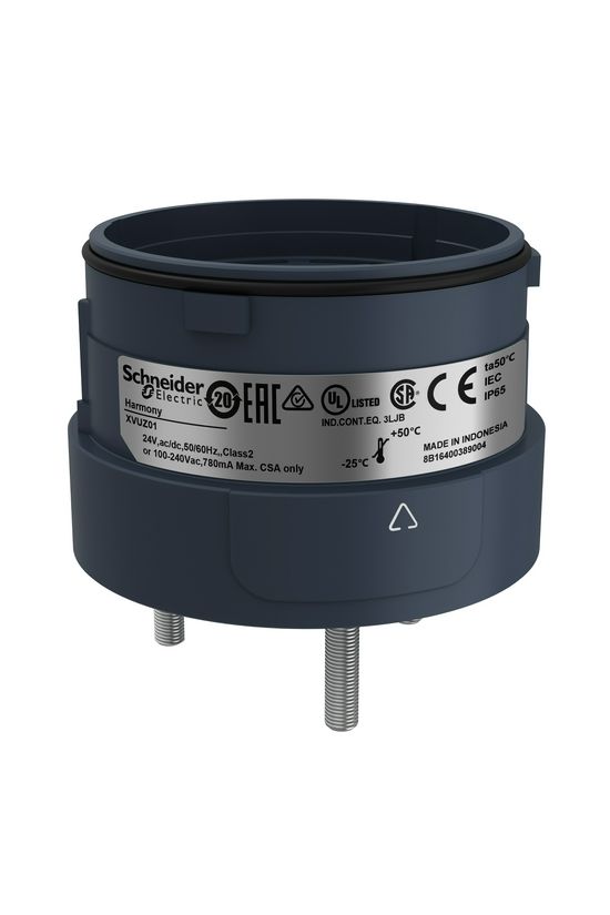 Jelzőoszlop-alap közvetlen rögzítéshez fekete Harmony XVUZ Schneider - XVUZ01