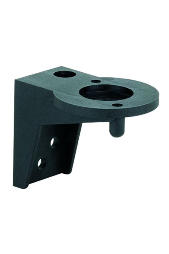 Jelzőoszlop fali tartó fali szerelés fekete WERMA - 96000002