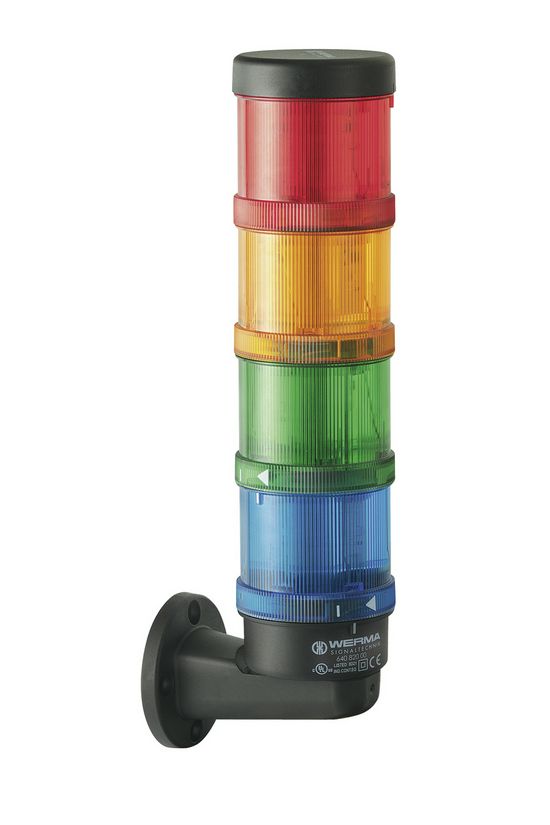 Jelzőoszlop fali tartó fali szerelés fekete WERMA - 97584085