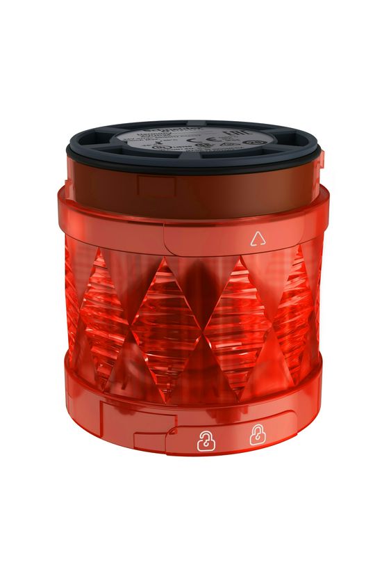 Jelzőoszlop-világítómodul folyamatos piros 24V/AC50Hz 24V/DC LED IP65 Harmony XVU-C Schneider - XVUC24