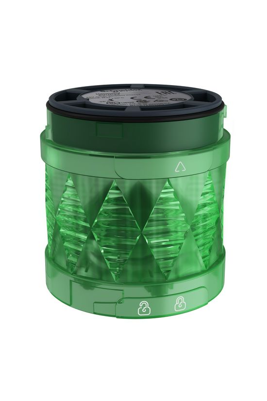 Jelzőoszlop-világítómodul folyamatos zöld 24V/AC50Hz 24V/DC LED IP65 Harmony XVU-C Schneider - XVUC23